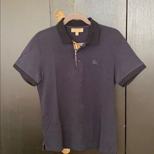 Navy Blue Medium Men’s Burberry Polo